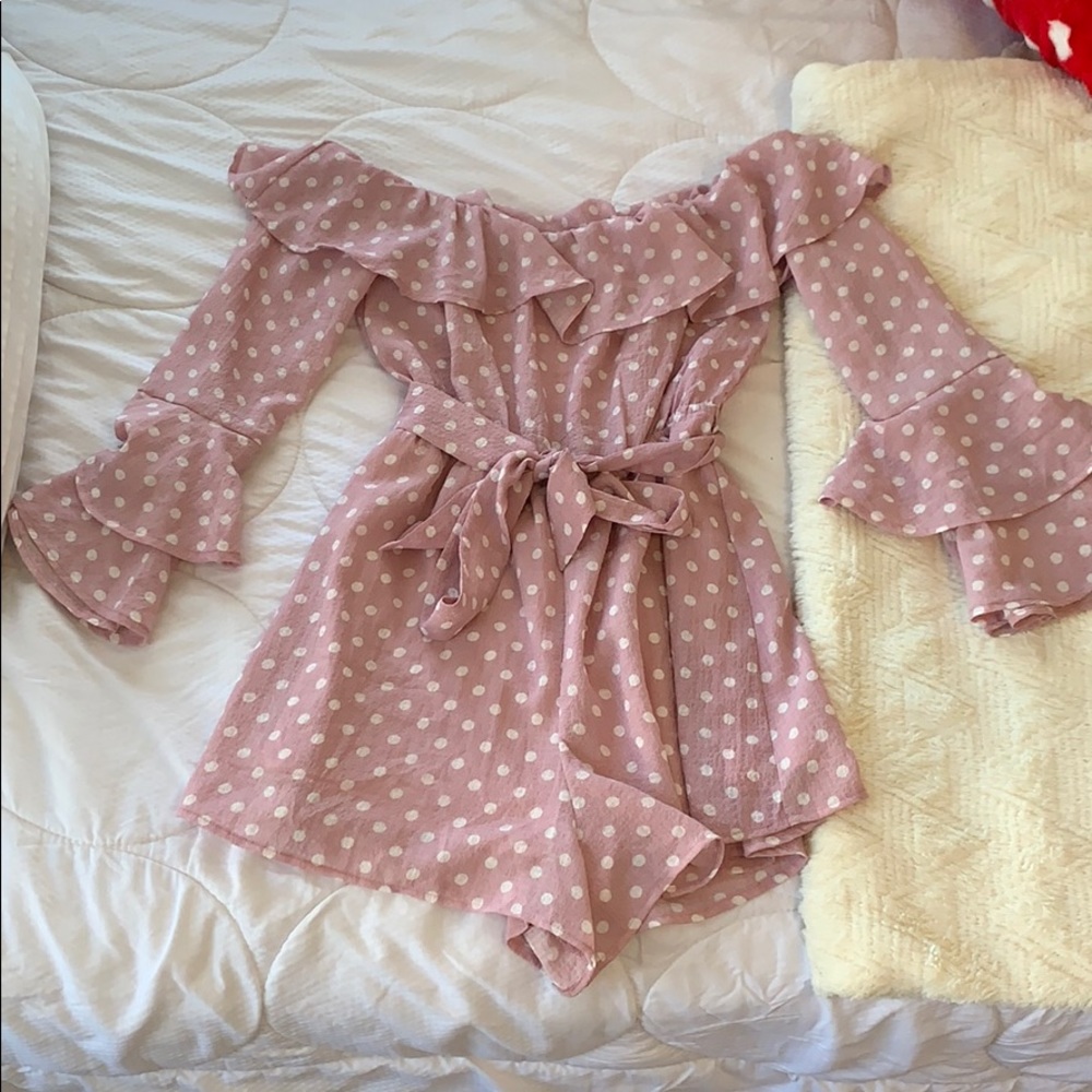 Pink Lily Boutique Always My Sweetest Love Romper